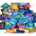 condom bags automatic cellophane film packing machine